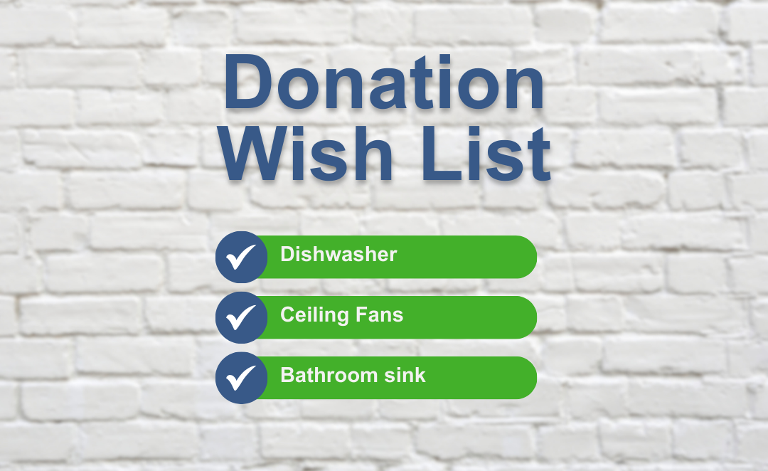 Donation Wish List